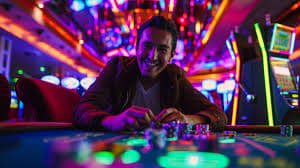 Antarmuka aplikasi rahasiaslot menampilkan meja baccarat langsung dan permainan slot
